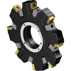 Sandvik Coromant - Indexable Slotting Cutters; Connection Type: Arbor Hole ; Maximum Depth of Cut (mm): 10.60 ; Cutter Diameter (mm): 125.00 ; Hole Diameter (mm): 40.0000 ; Number of Teeth: 8 ; Toolholder Style: L331.52 - Exact Tool & Supply