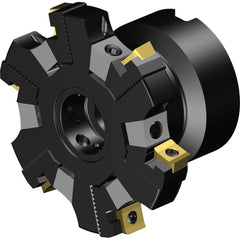 Sandvik Coromant - Indexable Slotting Cutters; Connection Type: Arbor Hole ; Maximum Depth of Cut (Decimal Inch): 0.2990 ; Cutter Diameter (mm): 80.00 ; Hole Diameter (Inch): 1.00 ; Number of Teeth: 6 ; Toolholder Style: R331.52 - Exact Tool & Supply