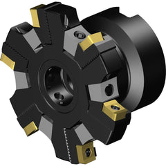 Sandvik Coromant - Indexable Slotting Cutters; Connection Type: Arbor Hole ; Maximum Depth of Cut (mm): 7.60 ; Cutter Diameter (mm): 80.00 ; Hole Diameter (mm): 27.0000 ; Number of Teeth: 6 ; Toolholder Style: R331.52 - Exact Tool & Supply