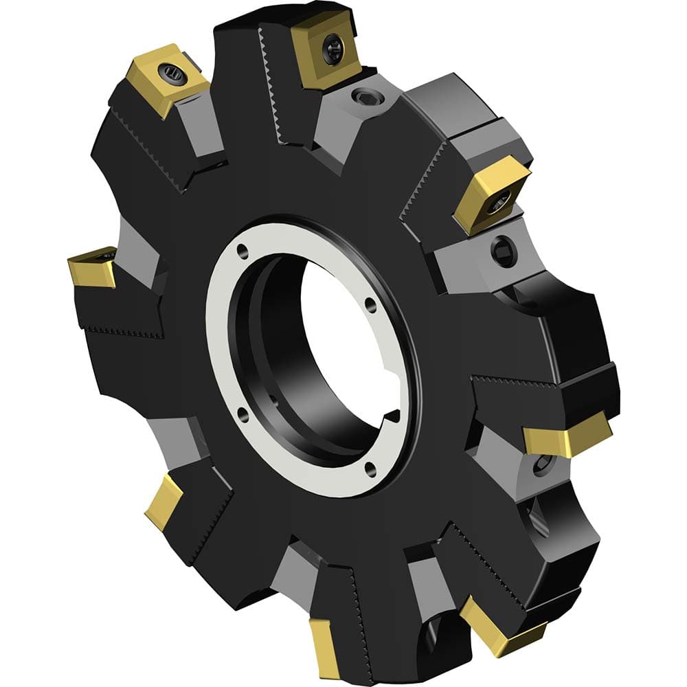 Sandvik Coromant - Indexable Slotting Cutters; Connection Type: Arbor Hole ; Maximum Depth of Cut (Decimal Inch): 0.4170 ; Cutter Diameter (mm): 127.00 ; Hole Diameter (mm): 38.1000 ; Number of Teeth: 8 ; Toolholder Style: L331.52 - Exact Tool & Supply