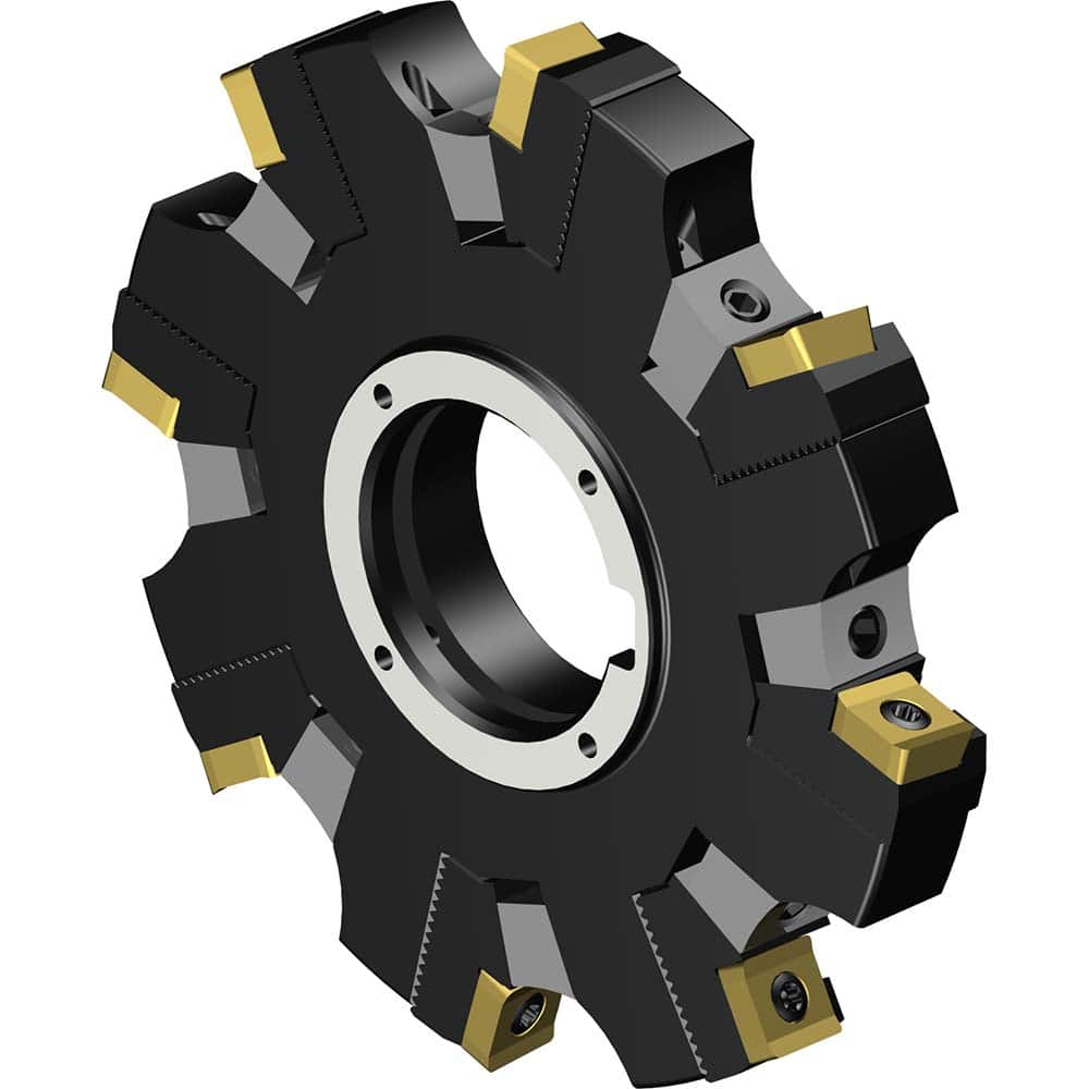 Sandvik Coromant - Indexable Slotting Cutters; Connection Type: Arbor Hole ; Maximum Depth of Cut (Decimal Inch): 0.4170 ; Cutter Diameter (mm): 127.00 ; Hole Diameter (mm): 38.1000 ; Number of Teeth: 8 ; Toolholder Style: R331.52 - Exact Tool & Supply