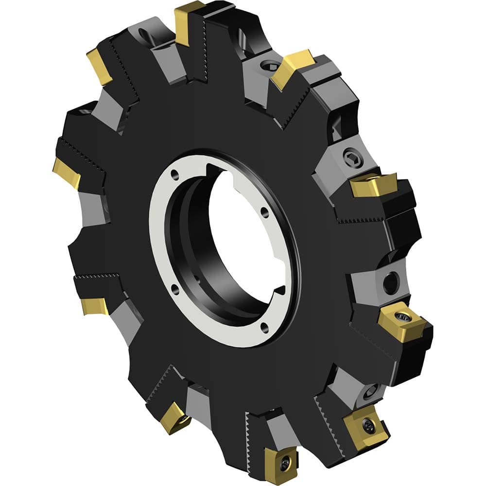 Sandvik Coromant - Indexable Slotting Cutters; Connection Type: Arbor Hole ; Maximum Depth of Cut (Decimal Inch): 0.2990 ; Cutter Diameter (mm): 127.00 ; Hole Diameter (mm): 38.1000 ; Number of Teeth: 10 ; Toolholder Style: R331.52 - Exact Tool & Supply
