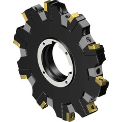 Sandvik Coromant - Indexable Slotting Cutters; Connection Type: Arbor Hole ; Maximum Depth of Cut (Decimal Inch): 0.2990 ; Cutter Diameter (mm): 127.00 ; Hole Diameter (mm): 38.1000 ; Number of Teeth: 10 ; Toolholder Style: R331.52 - Exact Tool & Supply