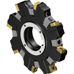 Sandvik Coromant - Indexable Slotting Cutters; Connection Type: Arbor Hole ; Maximum Depth of Cut (Decimal Inch): 0.2990 ; Cutter Diameter (mm): 101.00 ; Hole Diameter (Inch): 1.25 ; Number of Teeth: 8 ; Toolholder Style: R331.52 - Exact Tool & Supply