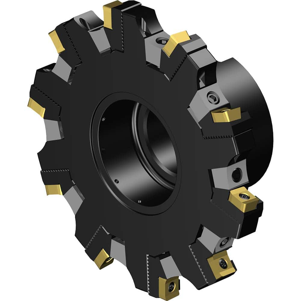 Sandvik Coromant - Indexable Slotting Cutters; Connection Type: Arbor Hole ; Maximum Depth of Cut (mm): 7.60 ; Cutter Diameter (mm): 125.00 ; Hole Diameter (mm): 32.0000 ; Number of Teeth: 10 ; Toolholder Style: R331.52 - Exact Tool & Supply