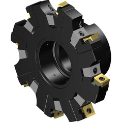 Sandvik Coromant - Indexable Slotting Cutters; Connection Type: Arbor Hole ; Maximum Depth of Cut (mm): 10.60 ; Cutter Diameter (mm): 125.00 ; Hole Diameter (mm): 32.0000 ; Number of Teeth: 8 ; Toolholder Style: R331.52 - Exact Tool & Supply