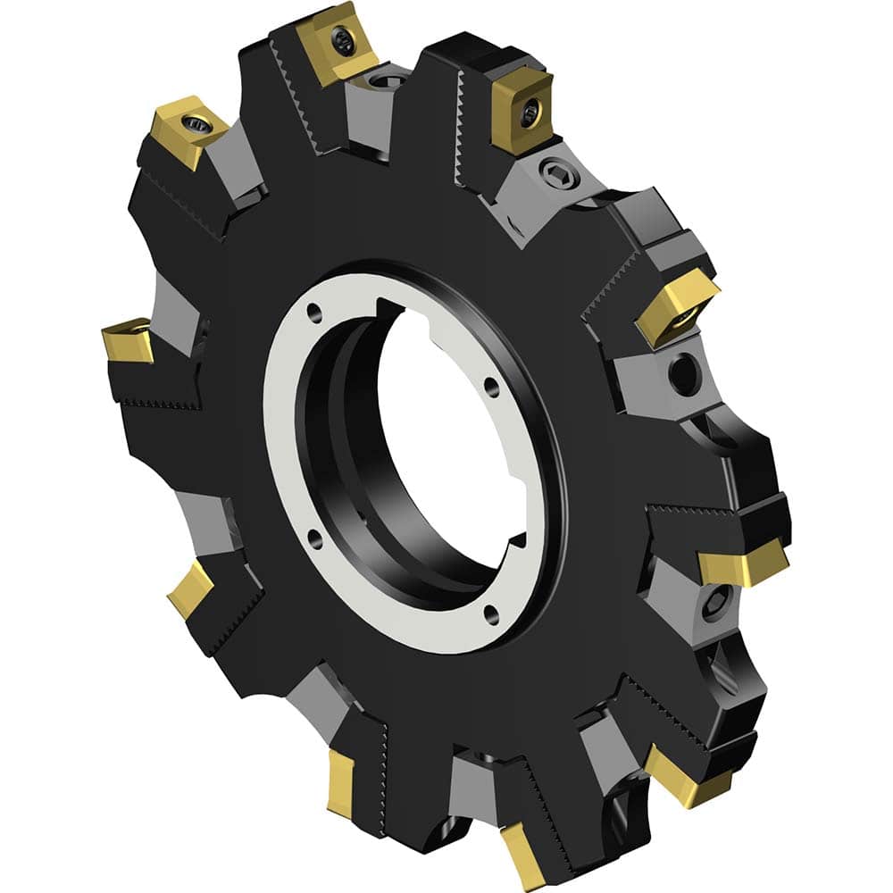 Sandvik Coromant - Indexable Slotting Cutters; Connection Type: Arbor Hole ; Maximum Depth of Cut (mm): 7.60 ; Cutter Diameter (mm): 125.00 ; Hole Diameter (mm): 40.0000 ; Number of Teeth: 10 ; Toolholder Style: L331.52 - Exact Tool & Supply