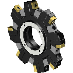 Sandvik Coromant - Indexable Slotting Cutters; Connection Type: Arbor Hole ; Maximum Depth of Cut (mm): 7.60 ; Cutter Diameter (mm): 100.00 ; Hole Diameter (mm): 32.0000 ; Number of Teeth: 8 ; Toolholder Style: L331.52 - Exact Tool & Supply