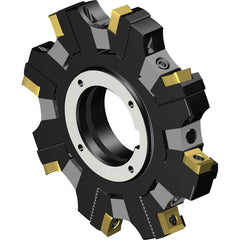 Sandvik Coromant - Indexable Slotting Cutters; Connection Type: Arbor Hole ; Maximum Depth of Cut (mm): 7.60 ; Cutter Diameter (mm): 100.00 ; Hole Diameter (mm): 32.0000 ; Number of Teeth: 8 ; Toolholder Style: R331.52 - Exact Tool & Supply