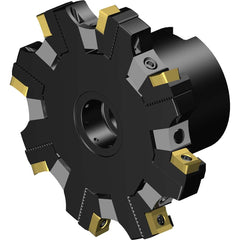 Sandvik Coromant - Indexable Slotting Cutters; Connection Type: Arbor Hole ; Maximum Depth of Cut (mm): 7.60 ; Cutter Diameter (mm): 100.00 ; Hole Diameter (mm): 27.0000 ; Number of Teeth: 8 ; Toolholder Style: R331.52 - Exact Tool & Supply