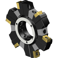 Sandvik Coromant - Indexable Slotting Cutters; Connection Type: Arbor Hole ; Maximum Depth of Cut (mm): 7.60 ; Cutter Diameter (mm): 80.00 ; Hole Diameter (mm): 27.0000 ; Number of Teeth: 6 ; Toolholder Style: R331.52 - Exact Tool & Supply
