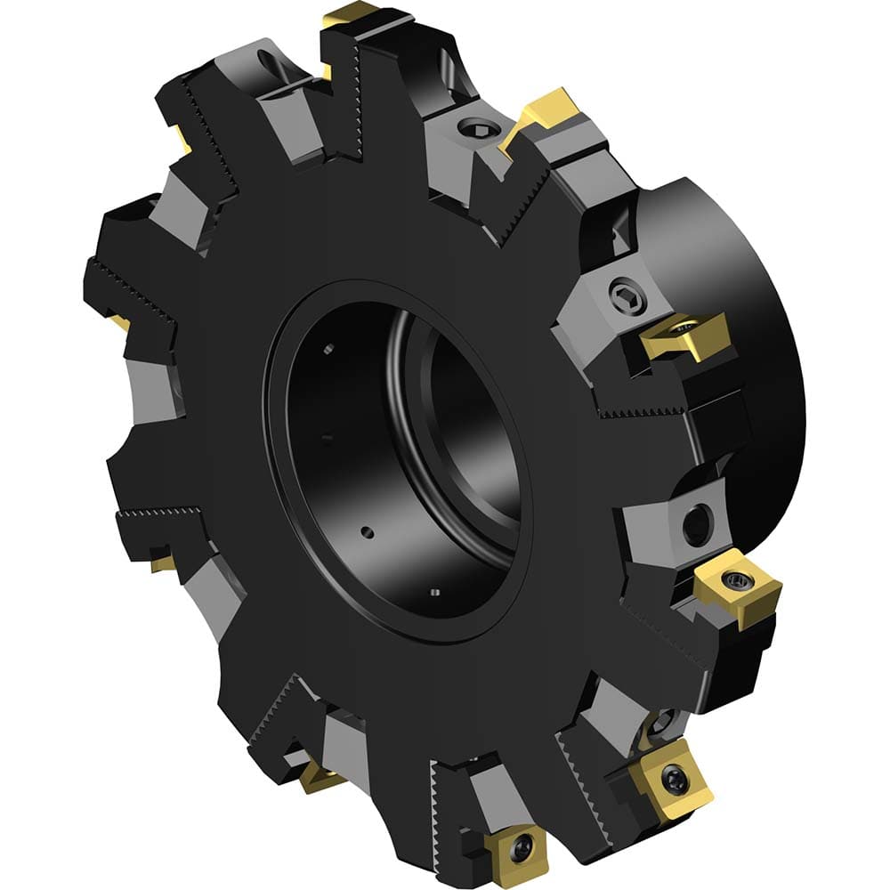 Sandvik Coromant - Indexable Slotting Cutters; Connection Type: Arbor Hole ; Maximum Depth of Cut (mm): 7.60 ; Cutter Diameter (mm): 125.00 ; Hole Diameter (mm): 32.0000 ; Number of Teeth: 10 ; Toolholder Style: R331.52 - Exact Tool & Supply