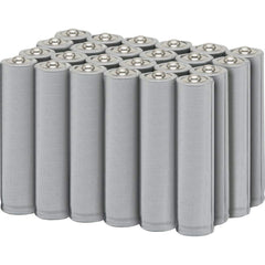 Ability One - Batteries; Type: Standard ; Battery Size: AA ; Battery Chemistry: Lithium ; Voltage: 3.60 ; Rechargeable: Disposable ; Terminal Style: Button Tab - Exact Tool & Supply