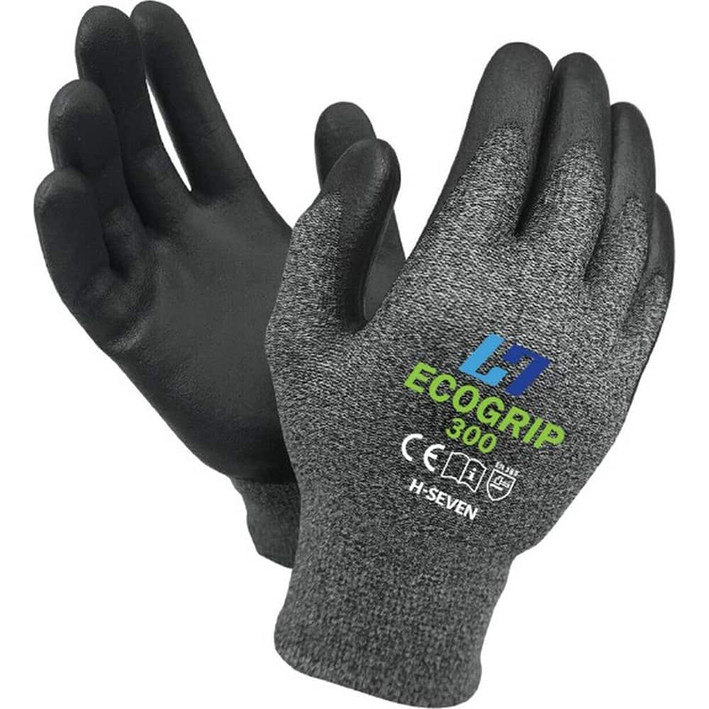 Linco - Work & General Purpose Gloves; Material Type: Nylon/Spandex Blend ; Coated Area: Palm & Fingertips ; Women's Size: Large ; Men's Size: Medium ; Hand: Hand-Specific; Both Left and Right ; FDA Approved: NonFDA Approved - Exact Tool & Supply