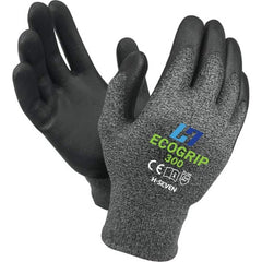 Linco - Work & General Purpose Gloves; Material Type: Nylon/Spandex Blend ; Coated Area: Palm & Fingertips ; Women's Size: Large ; Men's Size: Medium ; Hand: Hand-Specific; Both Left and Right ; FDA Approved: NonFDA Approved - Exact Tool & Supply