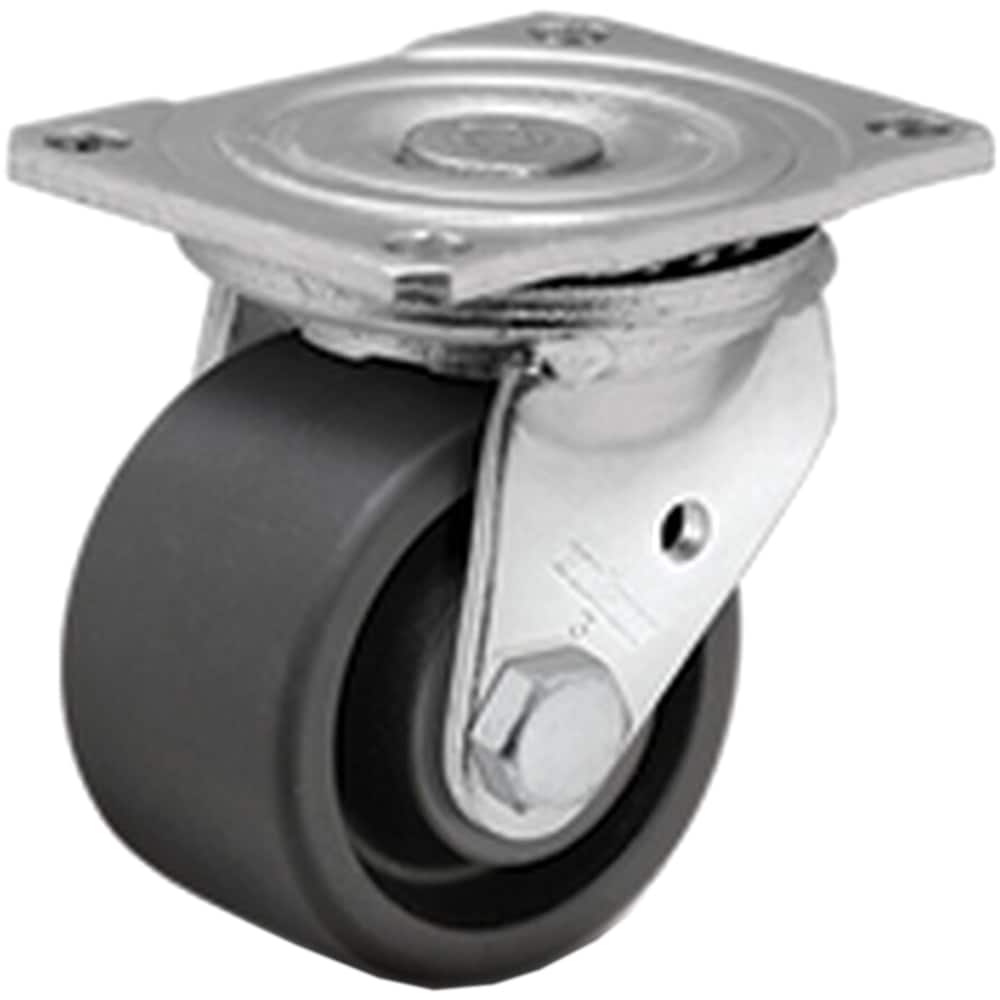 Linco - Standard Casters; Mount: Top Plate ; Style: Swivel ; Wheel Diameter: 3 (Inch); Wheel Width: 2-1/2 (Inch); Overall Height (Inch): 4-1/8 ; Load Capacity (Lb.): 1200.000 - Exact Tool & Supply