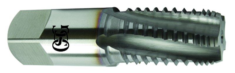 1"-11-1/2 NPT Dia. - 5 FL - Spiral Flute INT HYPRO TiCN Tap - Exact Tool & Supply