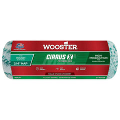 Wooster Brush - Paint Roller Covers; Type: Roller Cover ; Nap Size (Inch): 3/4 ; Nap Size (Decimal Inch): 0.7500 ; Width (Inch): 9 ; Texture: Rough ; Material: Polyamide Yarn - Exact Tool & Supply