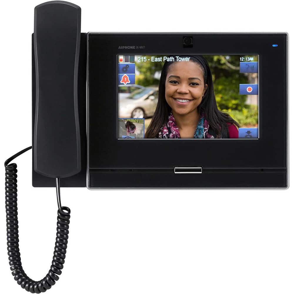 Aiphone - Intercoms & Call Boxes; Intercom Type: Video Door Station ; Connection Type: Corded ; Number of Channels: 1 ; Number of Stations: 1 ; Height (Decimal Inch): 8.062500 ; Width (Decimal Inch): 11.0000 - Exact Tool & Supply