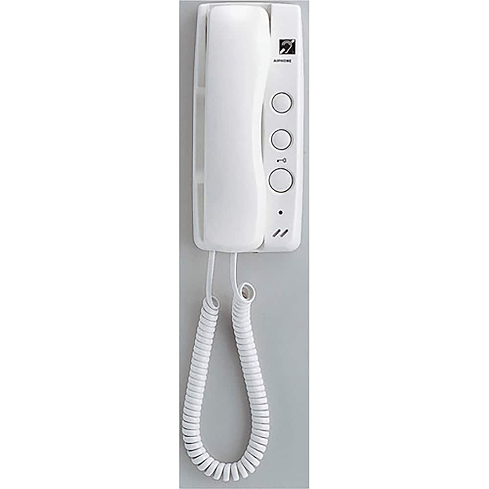 Aiphone - Intercoms & Call Boxes; Intercom Type: Audio Handset Station ; Connection Type: Corded ; Number of Channels: 1 ; Number of Stations: 1 ; Height (Decimal Inch): 3.000000 ; Width (Decimal Inch): 4.0000 - Exact Tool & Supply