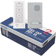 Aiphone - Intercoms & Call Boxes; Intercom Type: Audio Master Kit ; Connection Type: Corded ; Number of Channels: 1 ; Number of Stations: 1 ; Height (Decimal Inch): 3.250000 ; Width (Decimal Inch): 5.2500 - Exact Tool & Supply