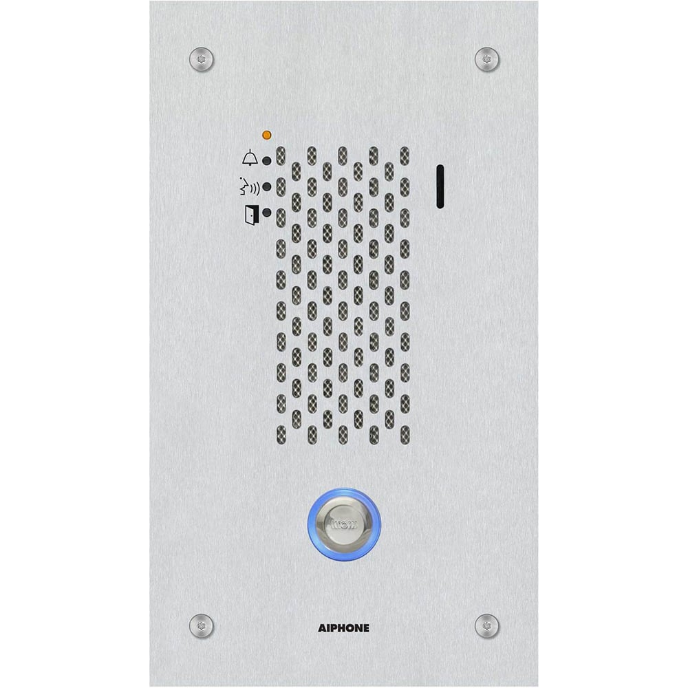 Aiphone - Intercoms & Call Boxes; Intercom Type: Audio Door Station ; Connection Type: Corded ; Number of Channels: 1 ; Number of Stations: 1 ; Height (Decimal Inch): 10.437500 ; Width (Decimal Inch): 5.8750 - Exact Tool & Supply