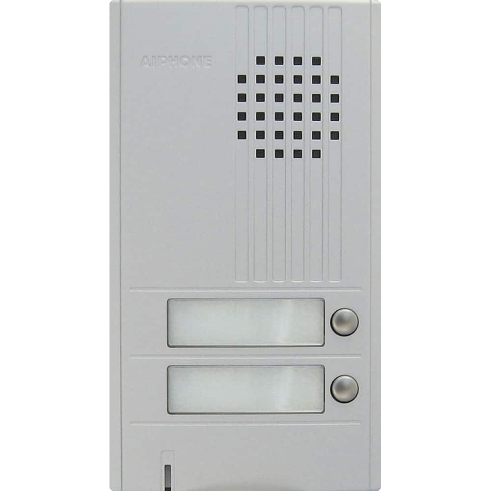 Aiphone - Intercoms & Call Boxes; Intercom Type: Audio Door Station ; Connection Type: Corded ; Number of Channels: 1 ; Number of Stations: 1 ; Height (Decimal Inch): 1.400000 ; Width (Decimal Inch): 4.7500 - Exact Tool & Supply