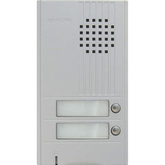 Aiphone - Intercoms & Call Boxes; Intercom Type: Audio Door Station ; Connection Type: Corded ; Number of Channels: 1 ; Number of Stations: 1 ; Height (Decimal Inch): 1.400000 ; Width (Decimal Inch): 4.7500 - Exact Tool & Supply