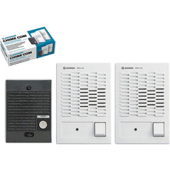 Aiphone - Intercoms & Call Boxes; Intercom Type: Audio Door Station ; Connection Type: Corded ; Number of Channels: 1 ; Number of Stations: 1 ; Height (Decimal Inch): 4.250000 ; Width (Decimal Inch): 5.7500 - Exact Tool & Supply