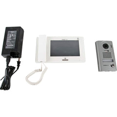 Aiphone - Intercoms & Call Boxes; Intercom Type: Video Door Station ; Connection Type: Corded ; Number of Channels: 1 ; Number of Stations: 1 ; Height (Decimal Inch): 3.250000 ; Width (Decimal Inch): 12.7500 - Exact Tool & Supply