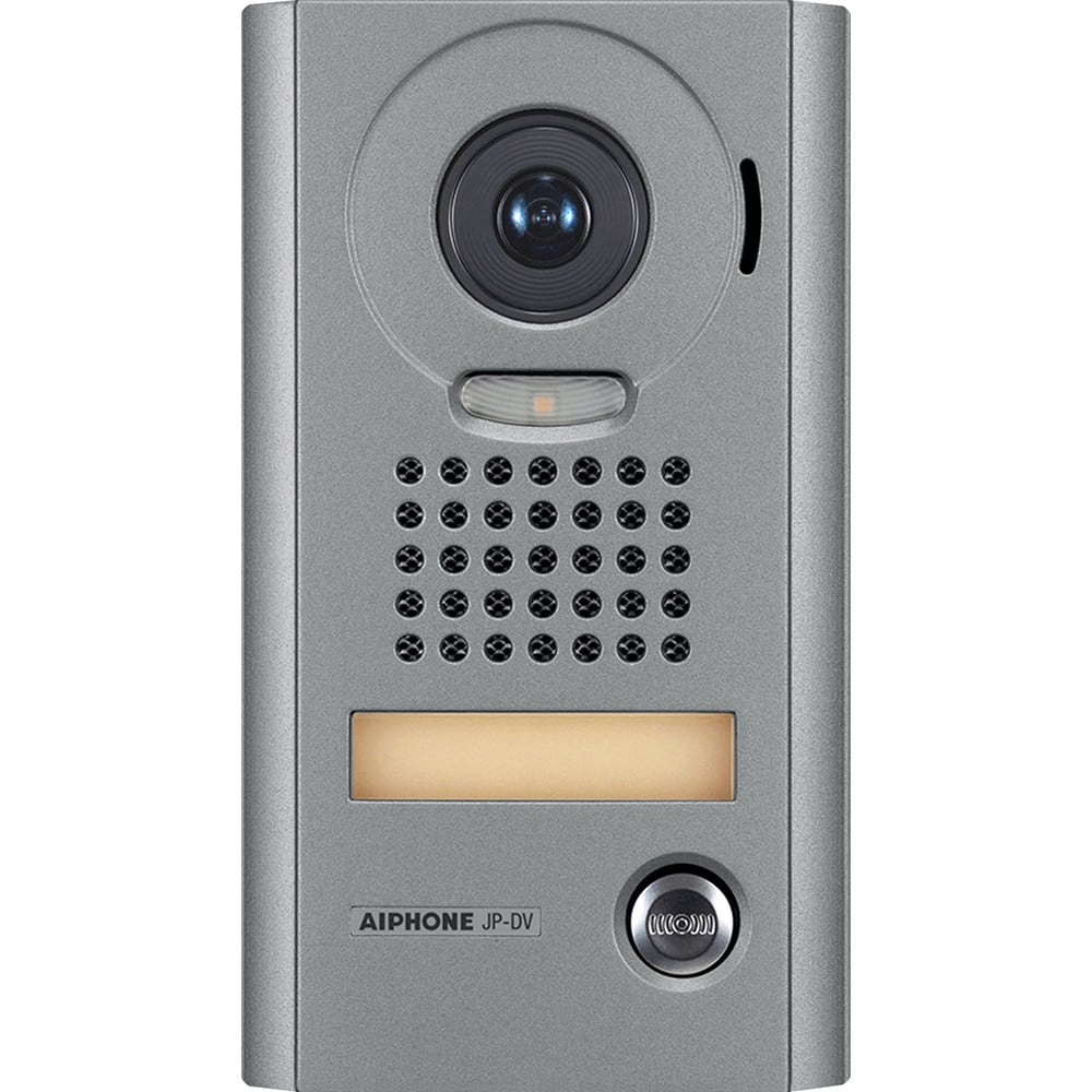 Aiphone - Intercoms & Call Boxes; Intercom Type: Video Door Station ; Connection Type: Corded ; Number of Channels: 1 ; Number of Stations: 1 ; Height (Decimal Inch): 3.500000 ; Width (Decimal Inch): 6.7500 - Exact Tool & Supply