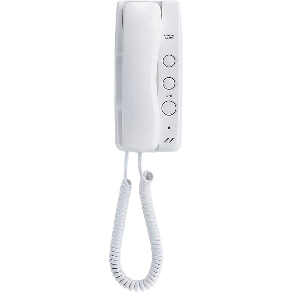 Aiphone - Intercoms & Call Boxes; Intercom Type: Audio Master Station ; Connection Type: Corded ; Number of Channels: 1 ; Number of Stations: 1 ; Height (Decimal Inch): 2.750000 ; Width (Decimal Inch): 4.0000 - Exact Tool & Supply
