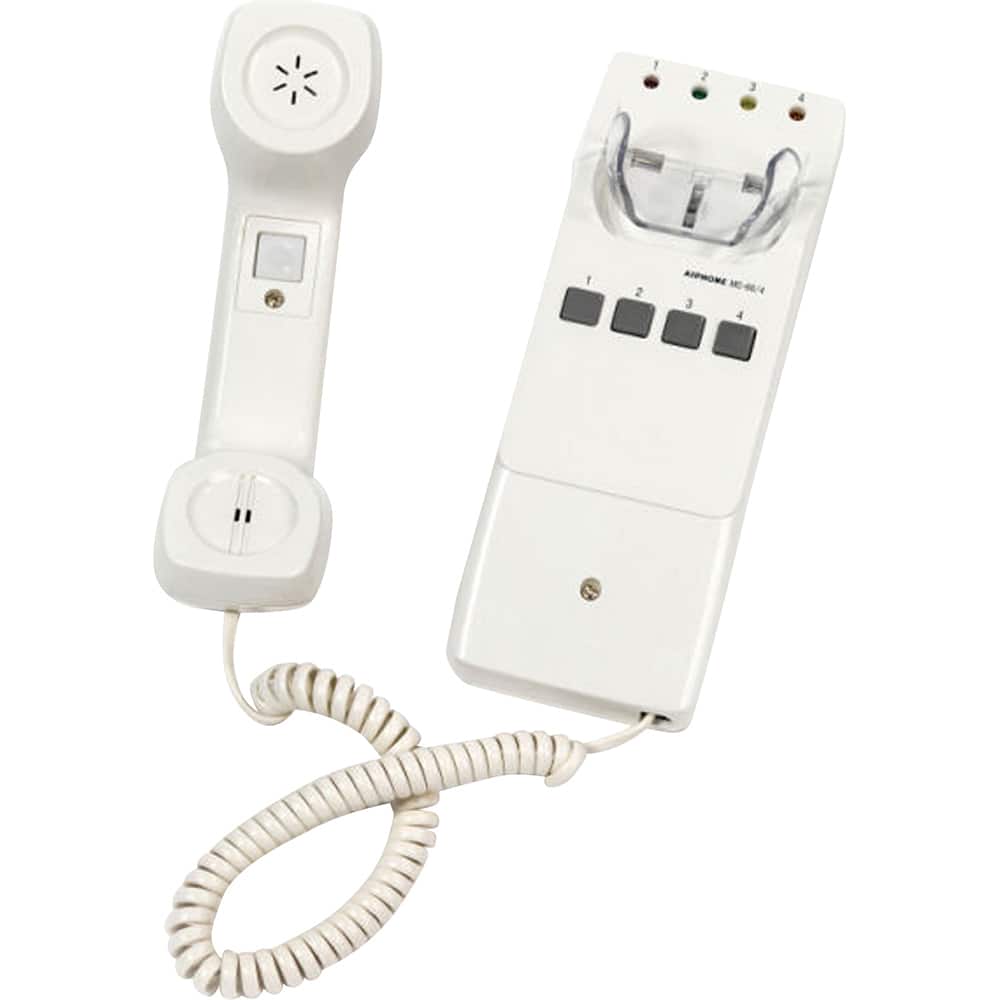 Aiphone - Intercoms & Call Boxes; Intercom Type: Audio Master Station ; Connection Type: Corded ; Number of Channels: 1 ; Number of Stations: 1 ; Height (Decimal Inch): 4.500000 ; Width (Decimal Inch): 4.2500 - Exact Tool & Supply