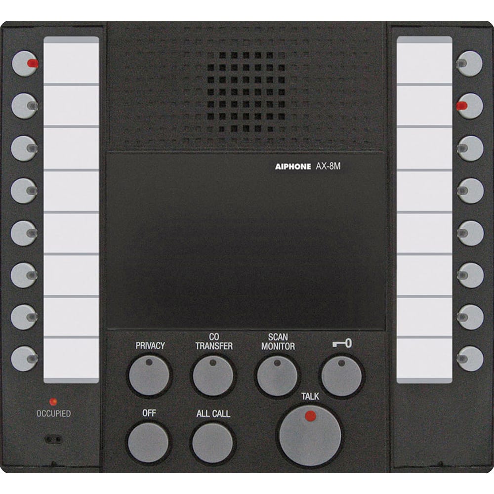 Aiphone - Intercoms & Call Boxes; Intercom Type: Audio Master Station ; Connection Type: Corded ; Number of Channels: 1 ; Number of Stations: 1 ; Height (Decimal Inch): 3.000000 ; Width (Decimal Inch): 7.5000 - Exact Tool & Supply