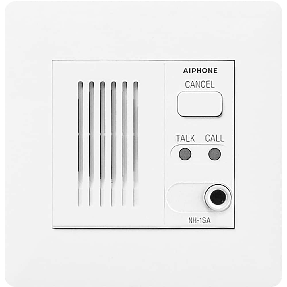 Aiphone - Intercoms & Call Boxes; Intercom Type: Audio Door Station ; Connection Type: Corded ; Number of Channels: 1 ; Number of Stations: 1 ; Height (Decimal Inch): 3.250000 ; Width (Decimal Inch): 5.2500 - Exact Tool & Supply