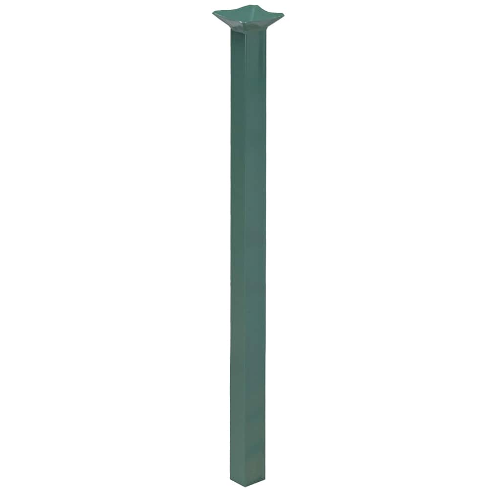 Steel King - Storage Racks; Type: Vertical Corner Post ; Width (Inch): 2 ; Height (Inch): 60 ; Depth (Inch): 2 ; Number of Bays: 0 ; Color: Vista Green - Exact Tool & Supply