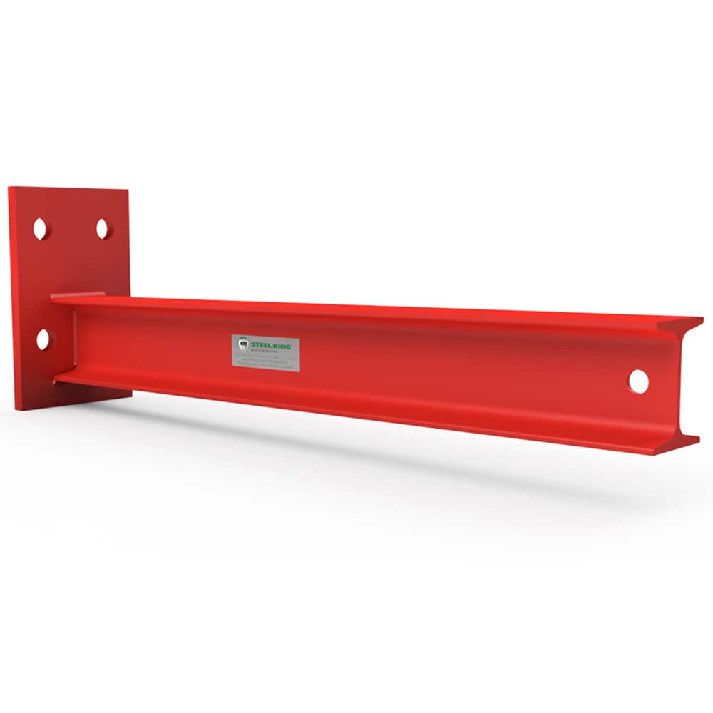 Steel King - Cantilever Rack Components; Type: Cantilever Arm ; Arm Style: Without Lip ; Length: 48.0000 ; Load Capacity (Lb.): 2600.000 ; For Upright Height: 12-16 (Feet); Additional Information: Size: S4x7.7#; Weight: 39 Lb; Includes: Hardware; Color: - Exact Tool & Supply