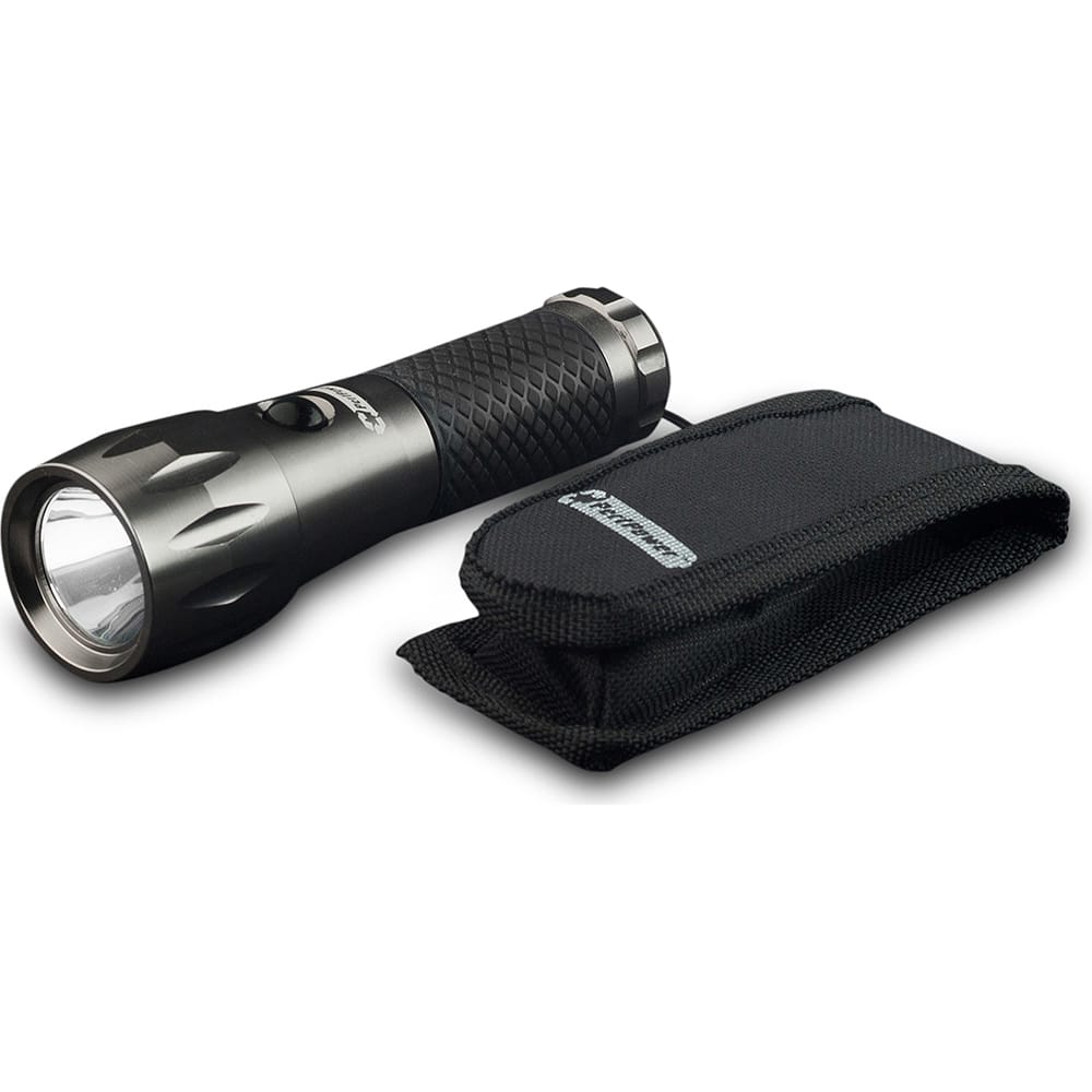 GoGreen Power - Flashlights; Type: Industrial/Tactical ; Bulb Type: LED ; Battery Size: AAA ; Rechargeable: Disposable ; Body Color: Silver ; Complete Light Output (Lumens): 140 - Exact Tool & Supply