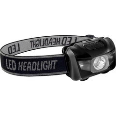 GoGreen Power - Flashlights; Type: Hands-Free ; Bulb Type: LED ; Battery Size: AAA ; Rechargeable: Disposable ; Body Color: Black ; Complete Light Output (Lumens): 120 - Exact Tool & Supply