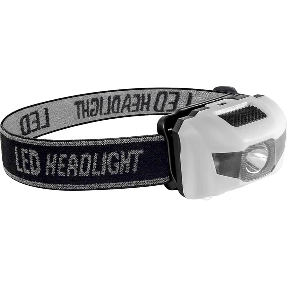 GoGreen Power - Flashlights; Type: Industrial/Tactical ; Bulb Type: LED ; Battery Size: AAA ; Rechargeable: Disposable ; Body Color: White ; Complete Light Output (Lumens): 120 - Exact Tool & Supply