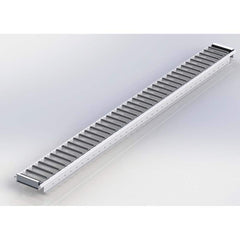 UNEX Manufacturing - Gravity Conveyors Roller Style: Roller Shape: Round - Exact Tool & Supply