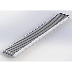 UNEX Manufacturing - Gravity Conveyors Roller Style: Roller Shape: Round - Exact Tool & Supply