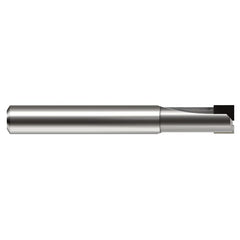 Diamond End Mills for Non-Ferrous Materials - PCD Diamond - 0.1180″ Cutter Diameter × 0.2500″ (1/4″) Length of Cut PCD Square End Mill, Flute - Exact Tool & Supply