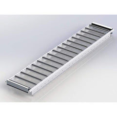UNEX Manufacturing - Gravity Conveyors Roller Style: Roller Shape: Round - Exact Tool & Supply