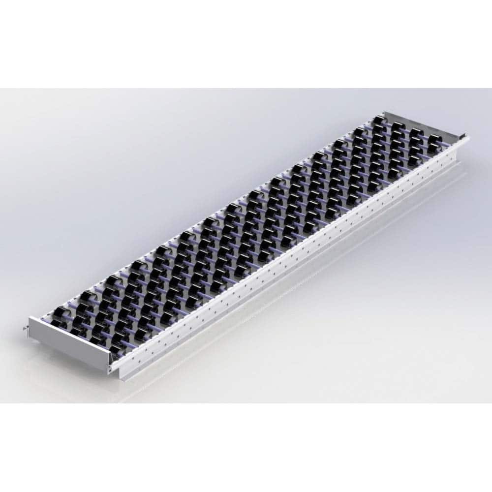 UNEX Manufacturing - Gravity Conveyors Roller Style: Skatewheel Shape: Round - Exact Tool & Supply