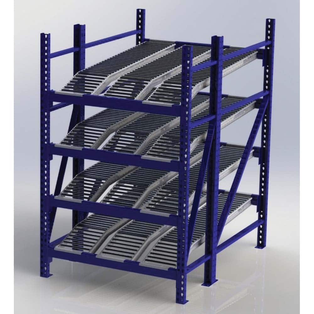 UNEX Manufacturing - Steel Shelving Type: Starter Unit Load Capacity (Lb.): 2000.000 - Exact Tool & Supply