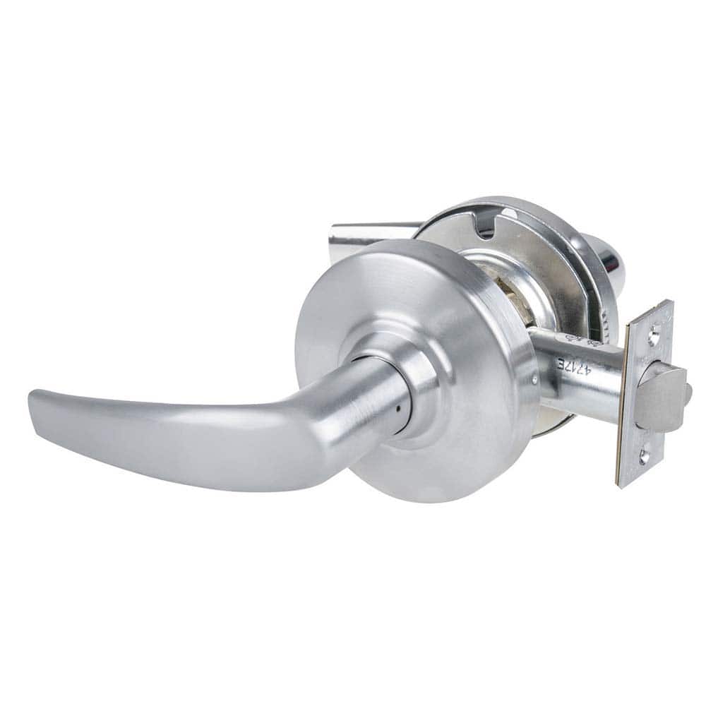 Schlage - Lever Locksets; Door Thickness: 1 3/8 - Exact Tool & Supply