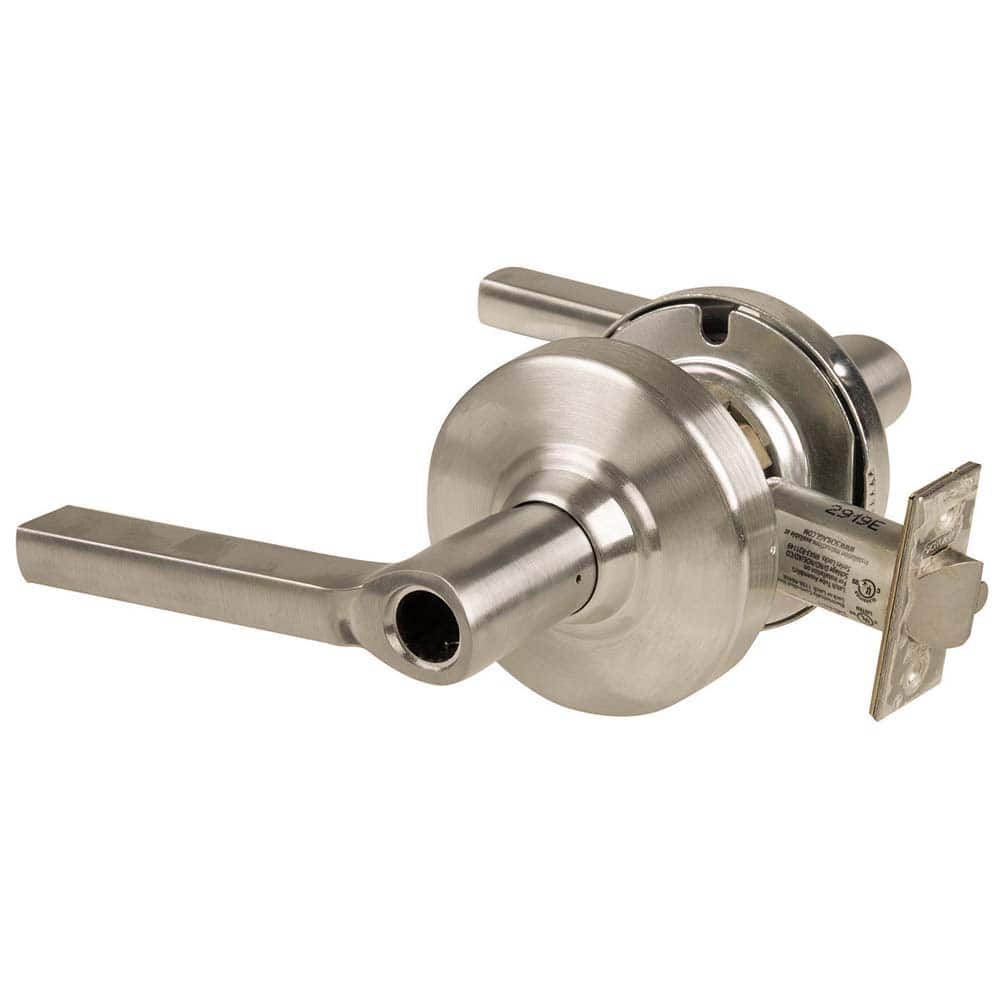 Schlage - Lever Locksets; Door Thickness: 1 3/8 - Exact Tool & Supply