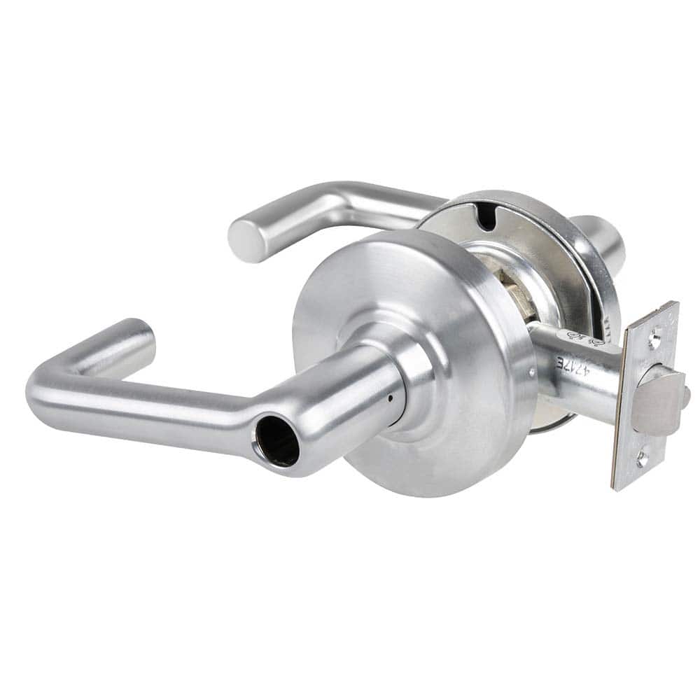 Schlage - Lever Locksets; Door Thickness: 1 3/8 - Exact Tool & Supply