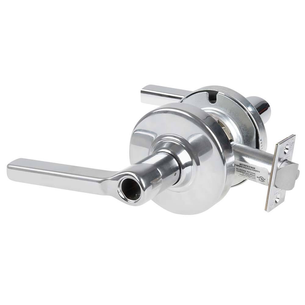 Schlage - Lever Locksets; Door Thickness: 1 3/8 - Exact Tool & Supply